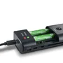 Hama Cargador de Pilas Delta Travel Universal para Baterías de Litio y NiMH Negro