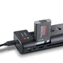 Hama Cargador de Pilas Delta Travel Universal para Baterías de Litio y NiMH Negro