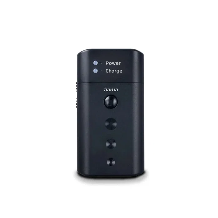 Hama Cargador de Pilas Delta Travel Universal para Baterías de Litio y NiMH Negro