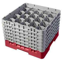CAMBRO Cesta de lavado 20 comp. 6 alturas Arándano