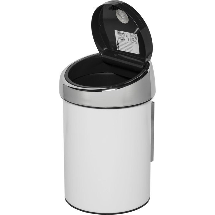Brabantia Touch Bin 3 Litros Blanco