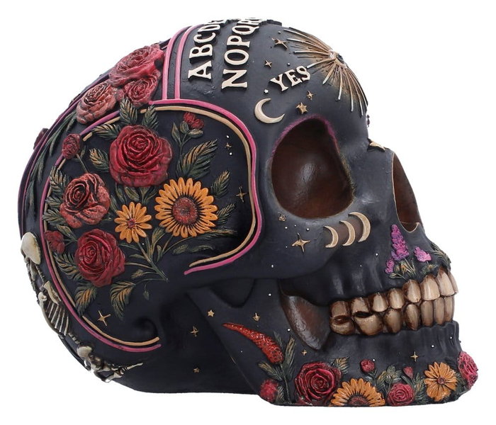 Nemesis Now Spirit Board Calavera Bloom 15 cm