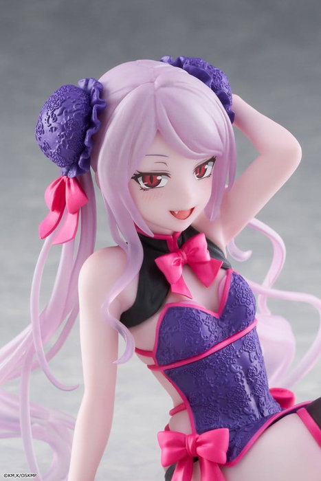 Overlord Desktop Cute Estatua PVC Shalltear Chinese Dress Ver. 13 cm