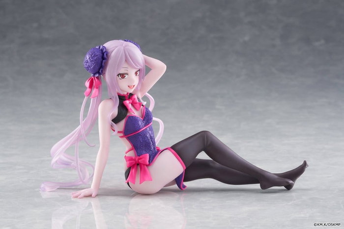 Overlord Desktop Cute Estatua PVC Shalltear Chinese Dress Ver. 13 cm