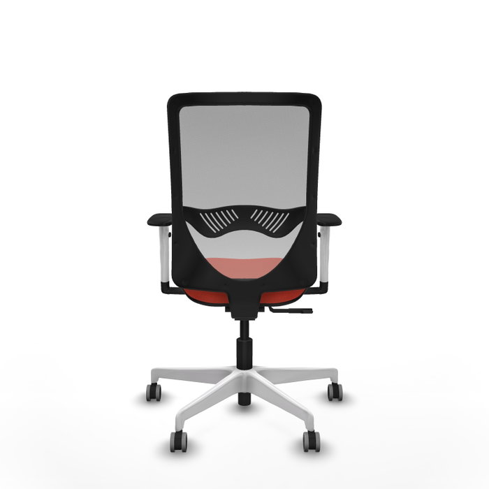 PIQUERAS Y CRESPO Silla de oficina Zulema Naranja oscuro y Gris PIQUERAS Y CRESPO Silla de oficina Zulema Naranja oscuro y Gris