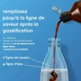SodaStream Bebida Concentrada Pepsi Zero sin Cafeína, para Máquinas de Agua con Gas, Sabor Refresco, Pack de 6 x 440 ml (SOD7290122644234)