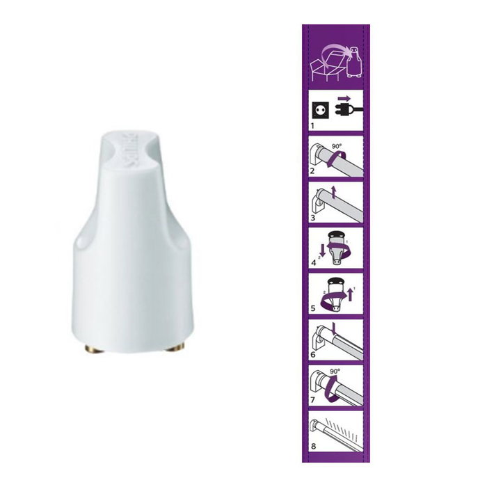 Philips Tubo LED T8 19.5W 2000 Lm 1500 mm Luz Fría 6500K
