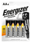 Energizer Pilas Alcalinas AA Power Blister de 4 Unidades