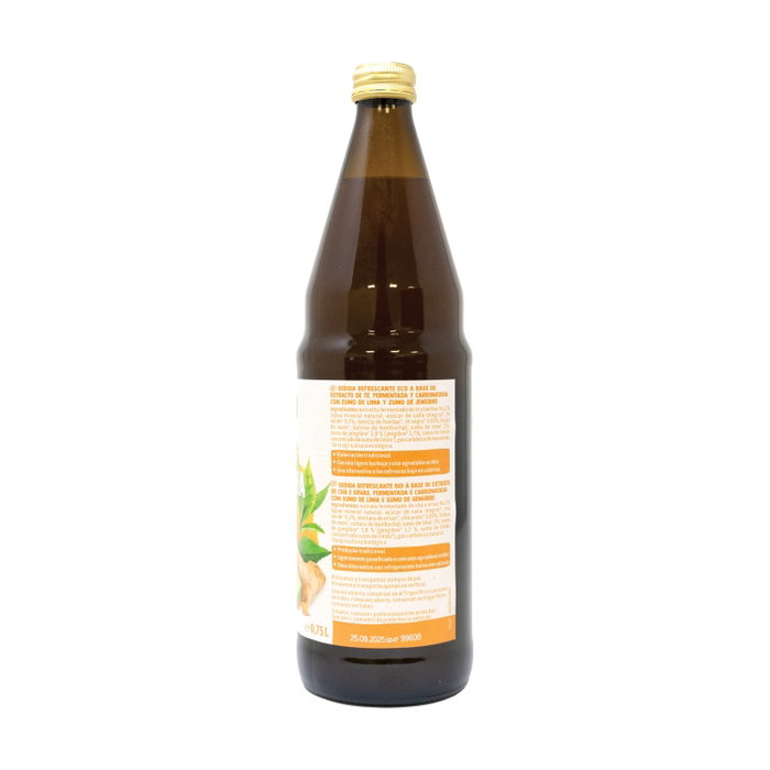 Voelkel Kombucha Lima y Jengibre Bio 750ml
