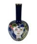 DKD Home Decor Jarrón de Porcelana Multicolor 17x17x30 cm
