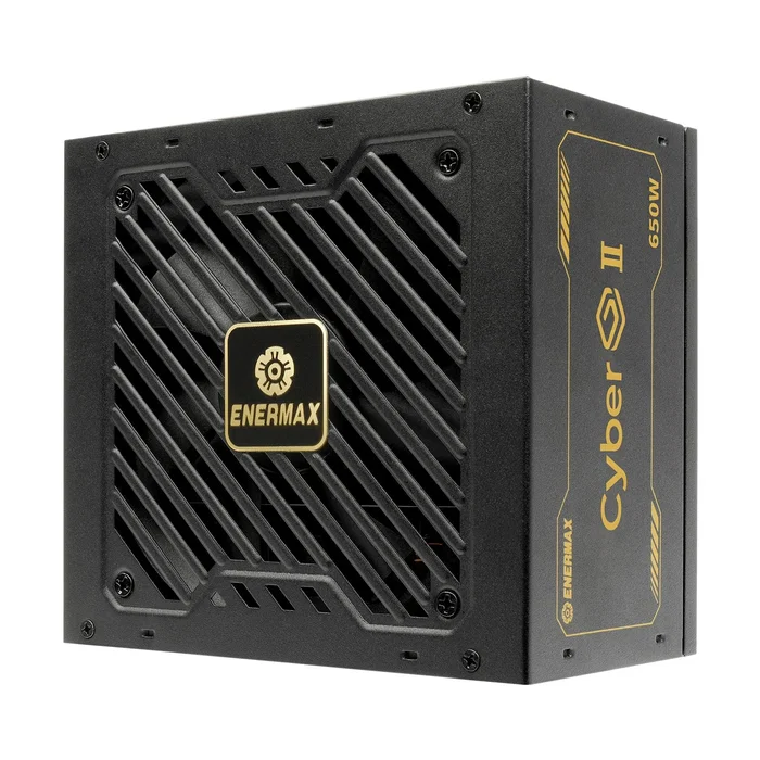 Enermax ERV650G-AHG-NAC Fuente de Alimentación 650W ATX 80 Plus Gold Gaming, Color Negro
