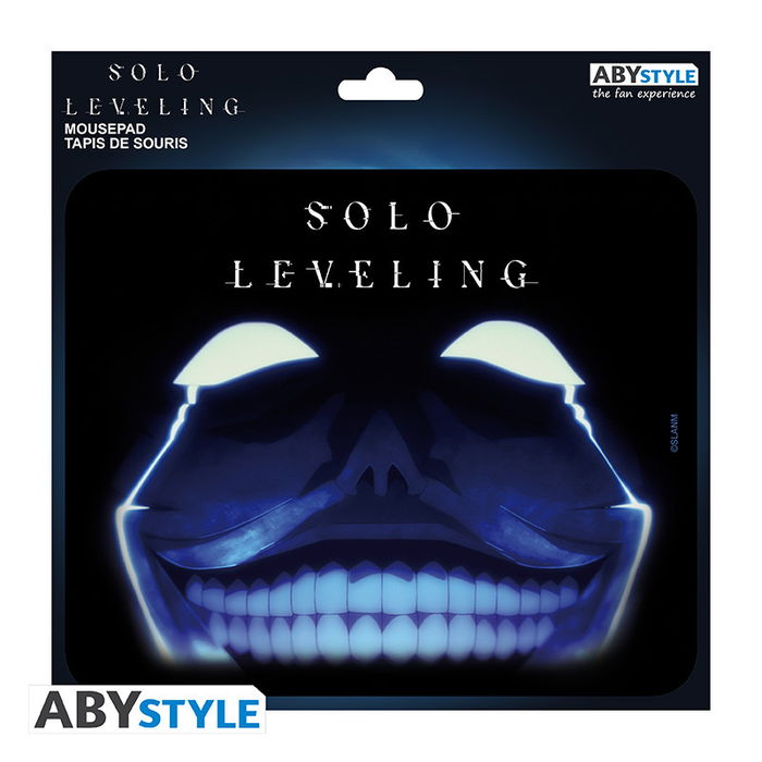 ABYstyle - Alfombrilla de ratón flexible Solo Leveling - Estatua de Dios - Oficial - Tejido de punto - 23.5 x 19.5 cm