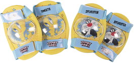 Licensing Kit Protección Codos y Rodillas Looney Tunes Infantil CZ10956 Talla XS (3-6 Años)
