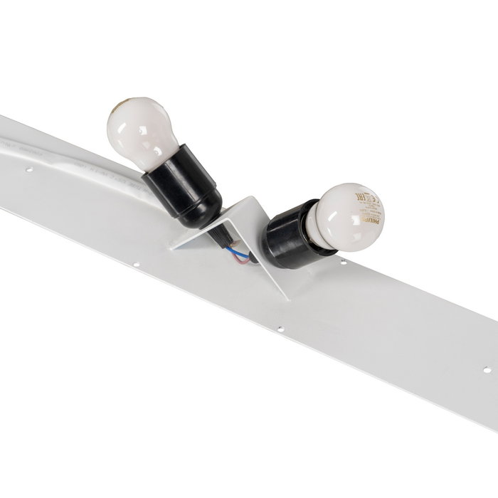 Lámpara Techo Beige Papel-Metal 60 X 60 X 20 cm