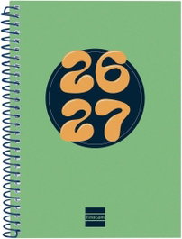 FINOCAM Agenda Escolar 26-27 Cool Verde 4º DP