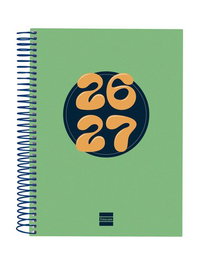 FINOCAM Agenda Escolar 26-27 Cool Verde 4º DP