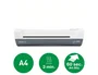 Leitz Plastificadora iLam Home DIN A4, 2 Rodillos, Hasta 125 micras, Color Blanco/Gris