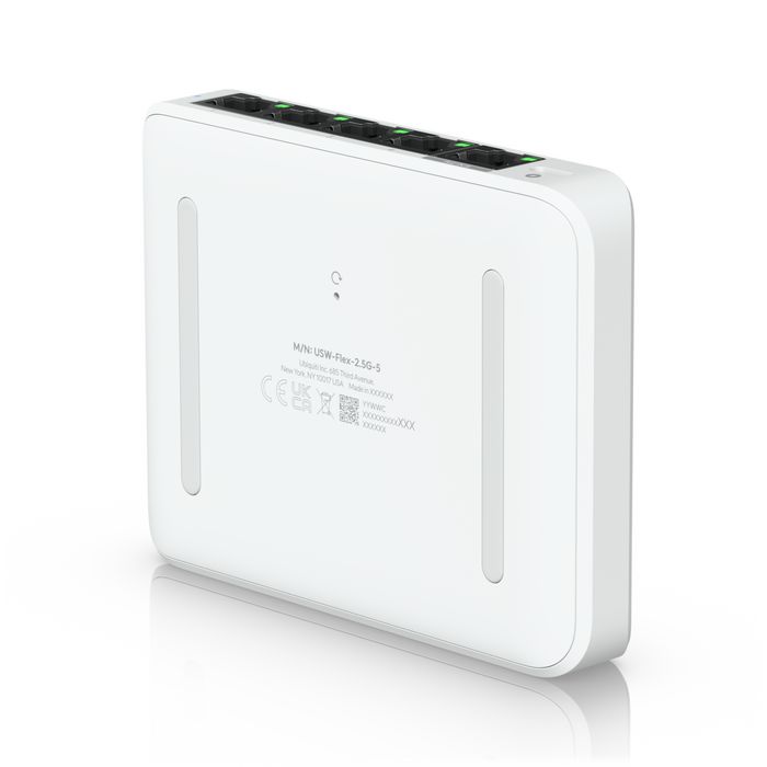 Ubiquiti Conmutador de Red 5 Puertos 2.5G RJ45, 25 Gbps, Conmutación de Capa 2, Alimentación PoE o USB-C, 206 g Ubiquiti Conmutador de Red 5 Puertos 2.5G RJ45, 25 Gbps, Conmutación de Capa 2, Alimentación PoE o USB-C, 206 g