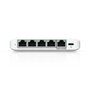 Ubiquiti Conmutador de Red 5 Puertos 2.5G RJ45, 25 Gbps, Conmutación de Capa 2, Alimentación PoE o USB-C, 206 g