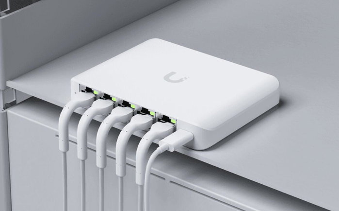 Ubiquiti UniFi Flex Mini 2.5G Gestionado 5 Puertos 2.5G Ethernet Blanco