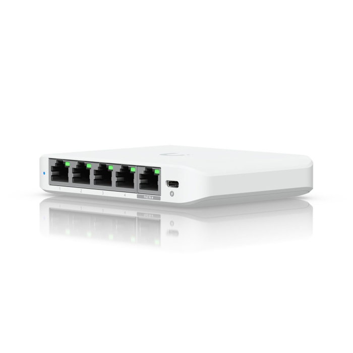 Ubiquiti UniFi Flex Mini 2.5G Gestionado 5 Puertos 2.5G Ethernet Blanco