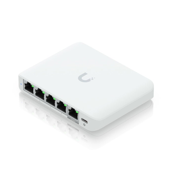 Ubiquiti UniFi Flex Mini 2.5G Gestionado 5 Puertos 2.5G Ethernet Blanco