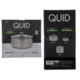 Quid Cacerola Acero Inoxidable Sensory 32 cm