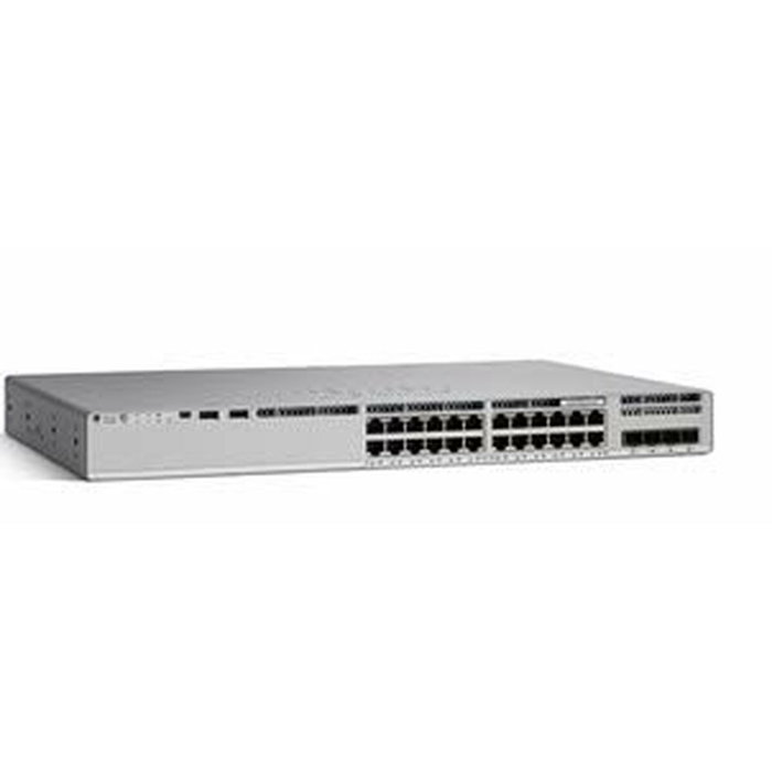 Cisco Catalyst 9200L Gestionado L3 con 24 Puertos Gigabit Ethernet y 4 SFP Gris