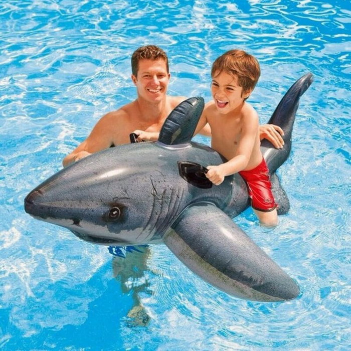 Intex Boya Inflable Tiburón Blanco Great White Shark 173x107 cm