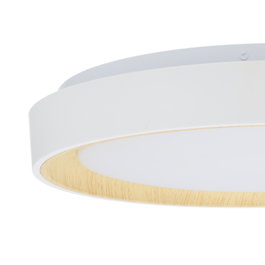 Plafón LED Decorativo 36W CCT 3000-6000K Blanco con Control Remoto