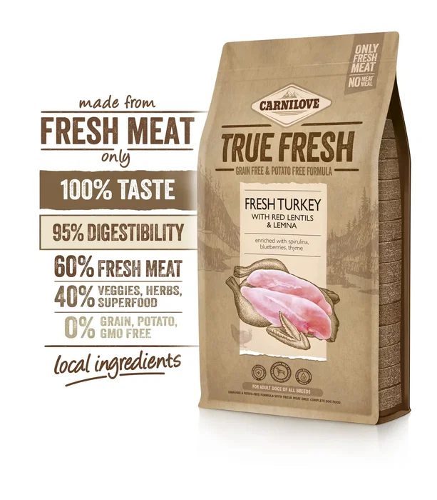 Carnilove True Fresh Pavo Alimento para Perros Adultos 1.4 kg Carnilove True Fresh Pavo Alimento para Perros Adultos 1.4 kg