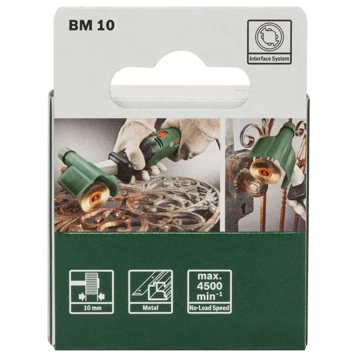 Bosch Cepillo de latón PRR 10mm para taladro