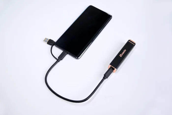 Biwin PD2000 SSD Externo 4 TB USB Tipo C USB 3.2 Gen 2x2 2000 MB/s, Color Púrpura