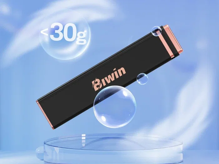 Biwin PD2000 SSD Externo 4 TB USB Tipo C USB 3.2 Gen 2x2 2000 MB/s, Color Púrpura
