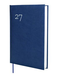 FINOCAM Agenda Anual 2027 Dynamic Milano Azul Tapa Acolchada