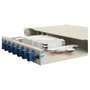 EQUIP Caja de empalme de fibra óptica 12-Port SC-Duplex OS2 1U Gris
