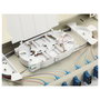 EQUIP Caja de empalme de fibra óptica 12-Port SC-Duplex OS2 1U Gris