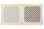 DKD Home Decor Cuadro Lienzo Abstracto Pack de 2