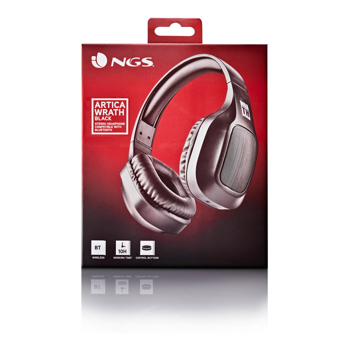NGS ARTICA WRATH Auriculares Inalámbricos Negros NGS ARTICA WRATH Auriculares Inalámbricos Negros