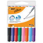 BIC Velleda 1741 Estuche de 8 Marcadores para Pizarra Blanca Surtidos con Punta Redonda