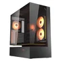 Caja pc cougar midi-tower cfv235, argb, glas, negro