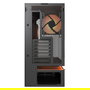 Cougar CFV235 Midi Torre Gaming PC - Caja ATX con Panel de Vidrio Templado ARGB, 3 Ventiladores, 7 Ranuras, Negro, hasta Placa 43 cm