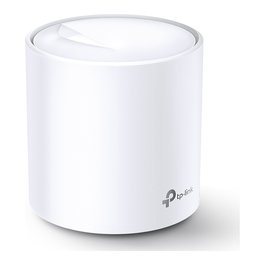 TP-Link Deco X60 AX3000 Router Mesh WiFi 6 de 1 unidad, sistema doméstico blanco, cubre toda la casa, red de malla de doble banda 574+2402 Mbps
