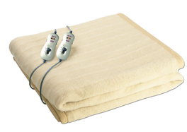 IMETEC Manta Eléctrica FINSTOCK 180x180 cm para Cama Doble, 2x150W, Acrílico/Poliéster