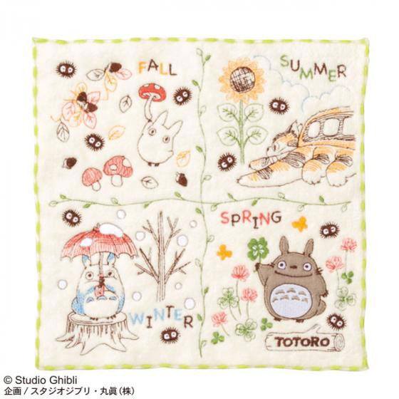 Mi vecino Totoro Mini Toallas Expositor 25 x 25 cm (10)