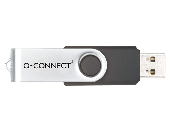 Q-connect Memoria USB Flash 32 GB 2.0 Negra