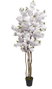 DKD Home Decor Árbol de Almendro Blanco 80x80x200 cm