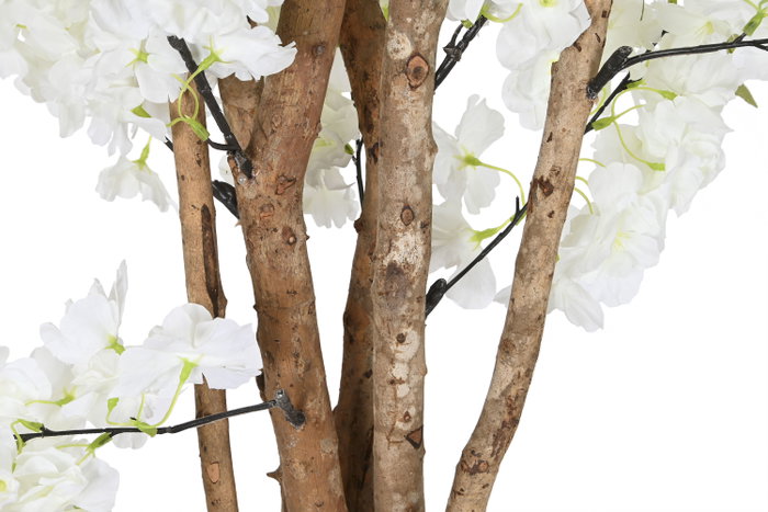 DKD Home Decor Árbol de Almendro Blanco 80x80x200 cm DKD Home Decor Árbol de Almendro Blanco 80x80x200 cm