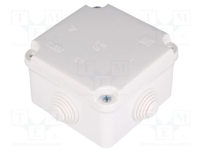 ELEKTRO-PLAST NASIELSK EP-LUX Caja de conexiones IP55 Blanca ELEKTRO-PLAST NASIELSK EP-LUX Caja de conexiones IP55 Blanca