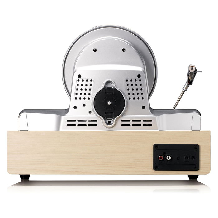 Lenco LSA-071SI Tocadiscos de Vinilo Automático con Bluetooth 5.3, Plato a 33/45 RPM, Amplificador y Altavoces Integrados, Color Gris